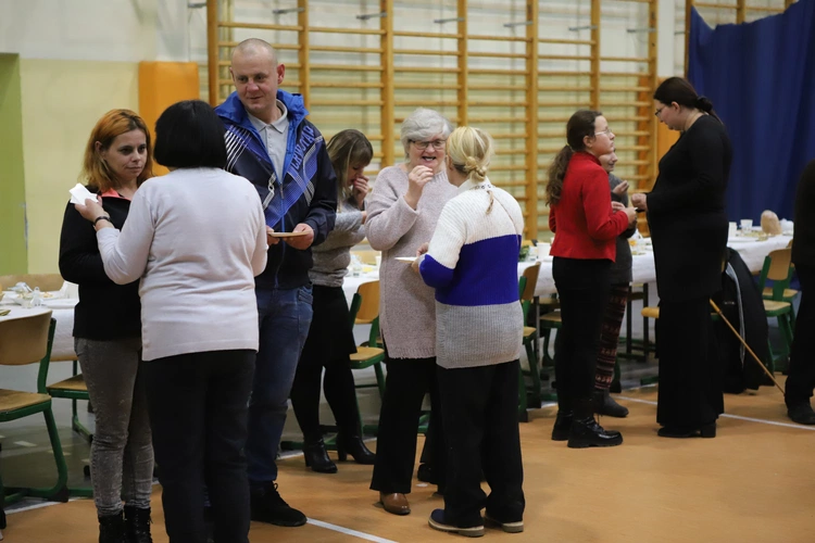 Wigilia dla podopiecznych i wolontariuszy Fundacji Niebo Otwarte