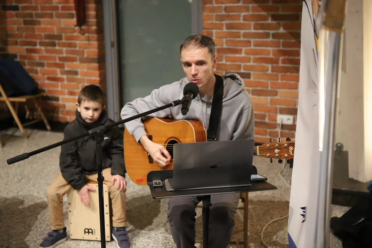 Wigilia dla podopiecznych i wolontariuszy Fundacji Niebo Otwarte