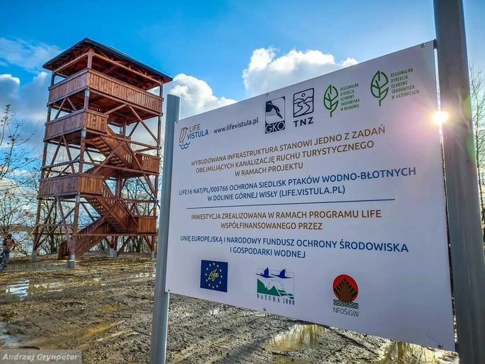 Laudato si, Wieża widokowa w Wiśle Małej 
