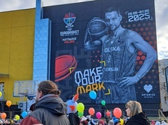 Katowice. Powstał mural promujący EuroBasket