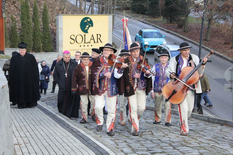 Biskup Albin Małysiak w Szczawnicy