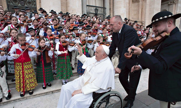 Występem Małej Armii zachwycił się sam papież Franciszek