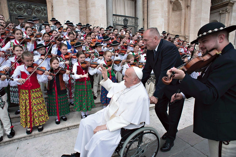 Występem Małej Armii zachwycił się sam papież Franciszek