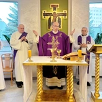 Olsztyn. Szpital Wojewódzki - poświęcenie kaplicy
