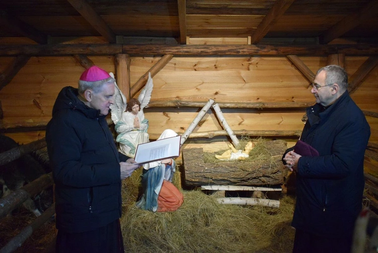 Żywa szopka w Sandomierzu