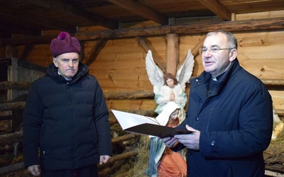 Żywa szopka w Sandomierzu