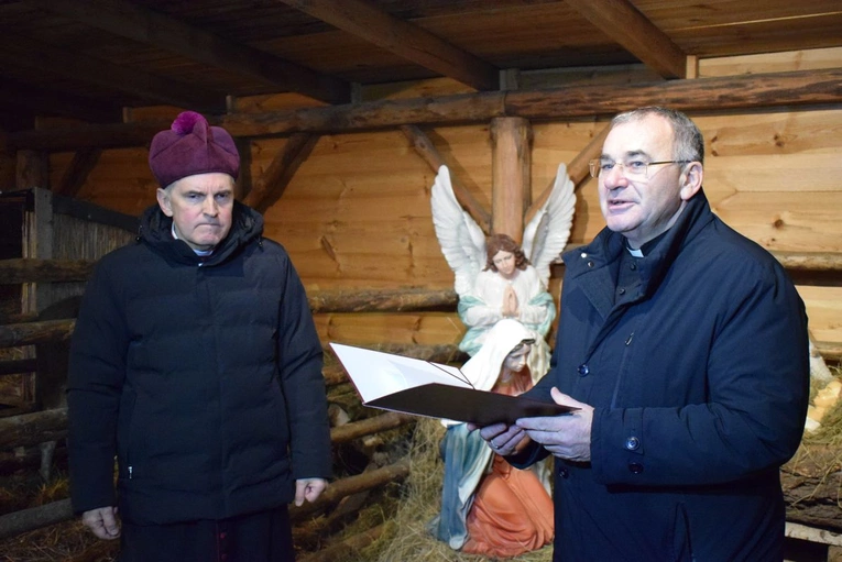 Żywa szopka w Sandomierzu