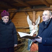 Żywa szopka w Sandomierzu