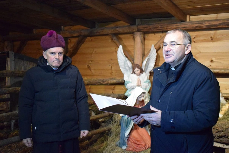 Żywa szopka w Sandomierzu