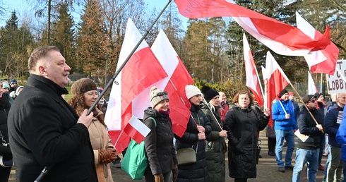 Nowy Targ. Góralski protest