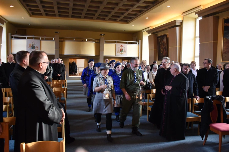 Spotkanie opłatkowe kapłanów i osób konsekrowanych archidiecezji gdańskiej 