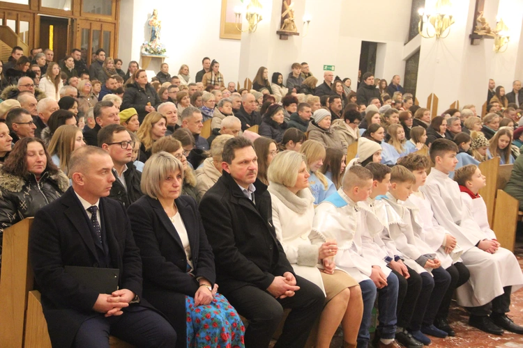 Łososina Dolna. Uroczyste wprowadzenie obrazu Matki Bożej Pocieszenia