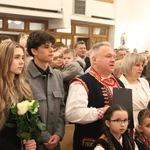 Łososina Dolna. Uroczyste wprowadzenie obrazu Matki Bożej Pocieszenia