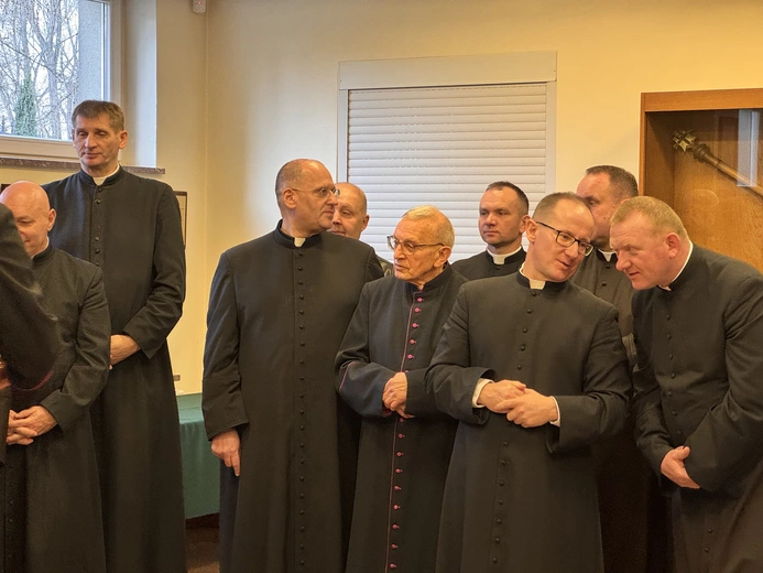 Spotkanie opłatkowe dla kapłanów diecezji łowickiej