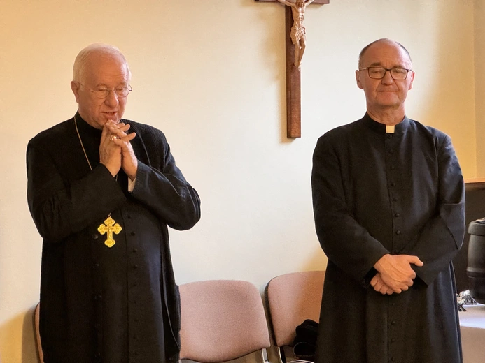 Spotkanie opłatkowe dla kapłanów diecezji łowickiej