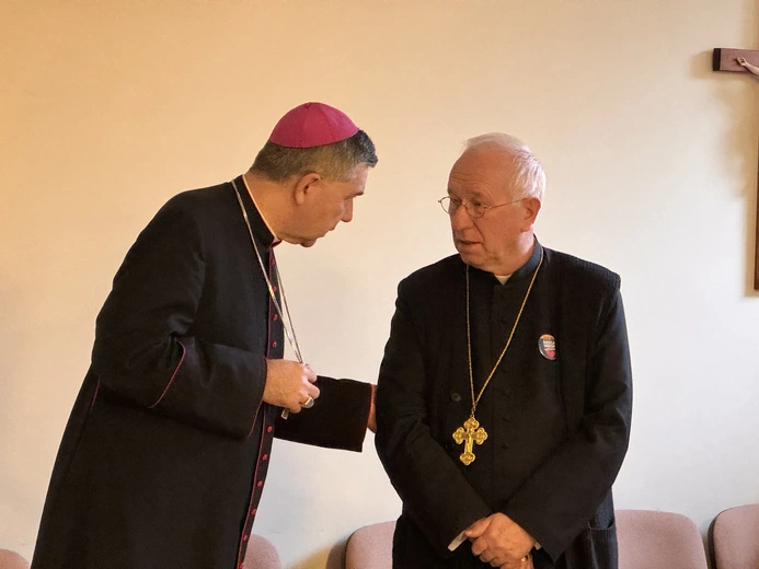 Spotkanie opłatkowe dla kapłanów diecezji łowickiej