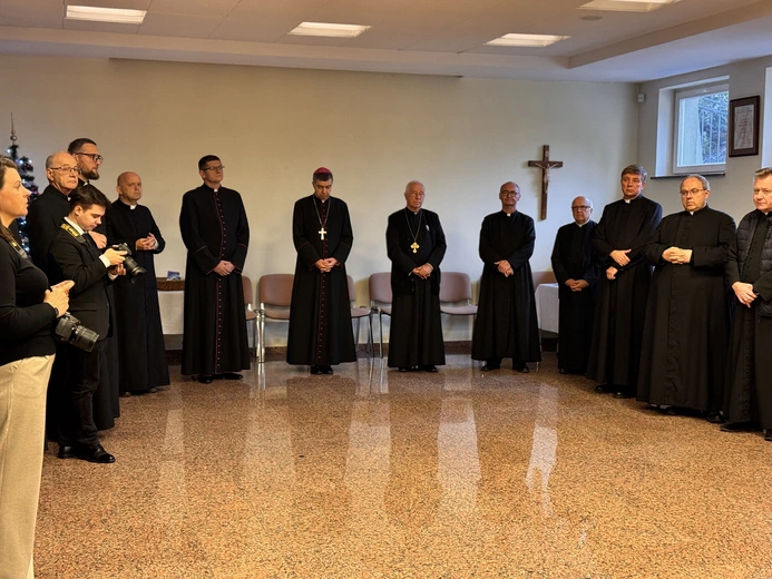 Spotkanie opłatkowe dla kapłanów diecezji łowickiej