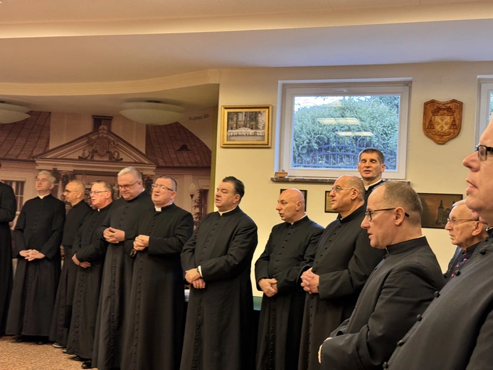 Spotkanie opłatkowe dla kapłanów diecezji łowickiej