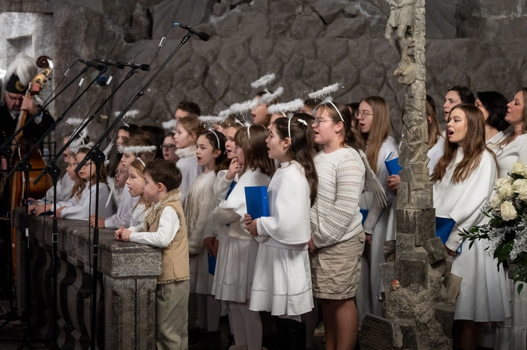 Pasterka w wielickiej kopalni 2024