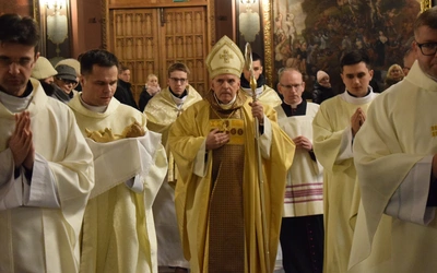 Uroczysta Pasterka w sandomierskiej katedrze