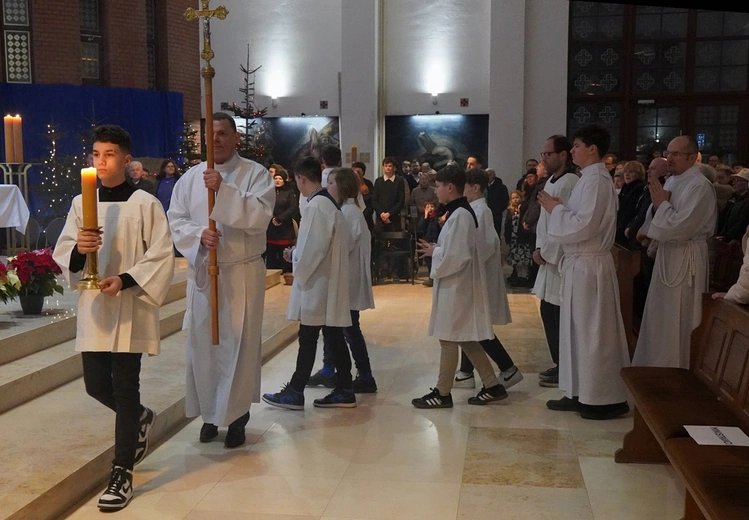 Goście z Taizé na wigilijnej wieczerzy i Pasterce we Wrocławiu