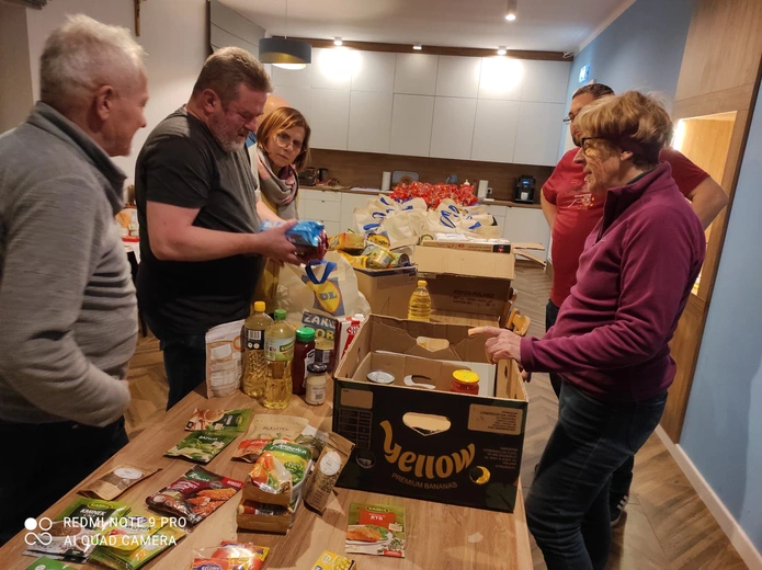 Akcja "Coś dobrego dla bliźniego" przy parafii pw. Wszystkich Świętych w Górkach Wielkich