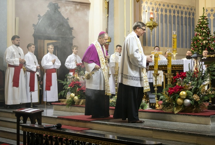 Nieszpory w kościele pod wezwaniem Św. Wojciecha w Radzionkowie.