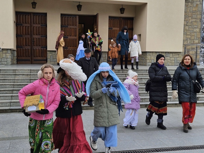 Posłanie kolędników misyjnych w Szymbarku