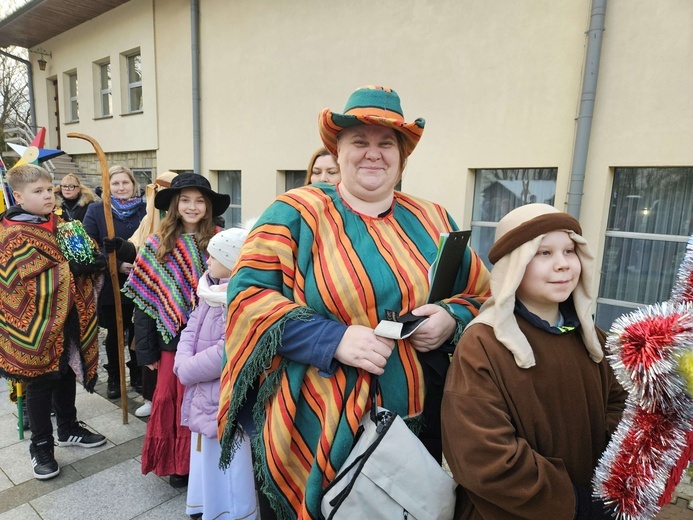 Posłanie kolędników misyjnych w Szymbarku