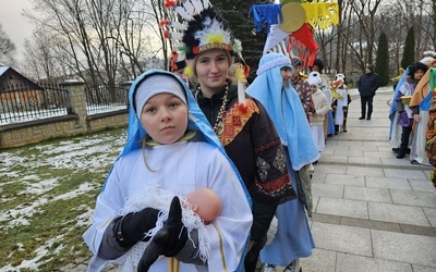 Posłanie kolędników misyjnych w Szymbarku