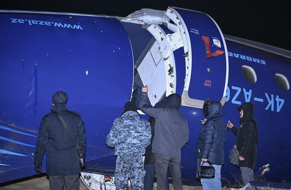 Euronews: katastrofę samolotu Azerbaijan Airlines prawdopodobnie spowodowała rosyjska rakieta