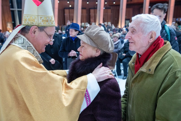 Błogosławieństwo jubilatów w Świątyni Opatrzności Bożej, cz. 1