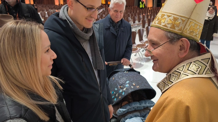 Błogosławieństwo jubilatów w Świątyni Opatrzności Bożej, cz. 1