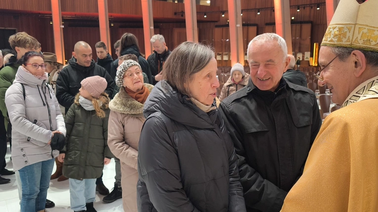 Błogosławieństwo jubilatów w Świątyni Opatrzności Bożej, cz. 1