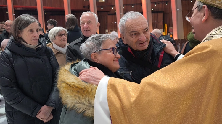 Błogosławieństwo jubilatów w Świątyni Opatrzności Bożej, cz. 1