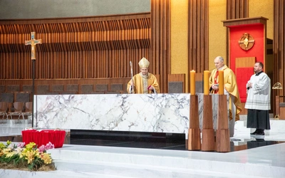 Błogosławieństwo jubilatów w Świątyni Opatrzności Bożej, cz. 1