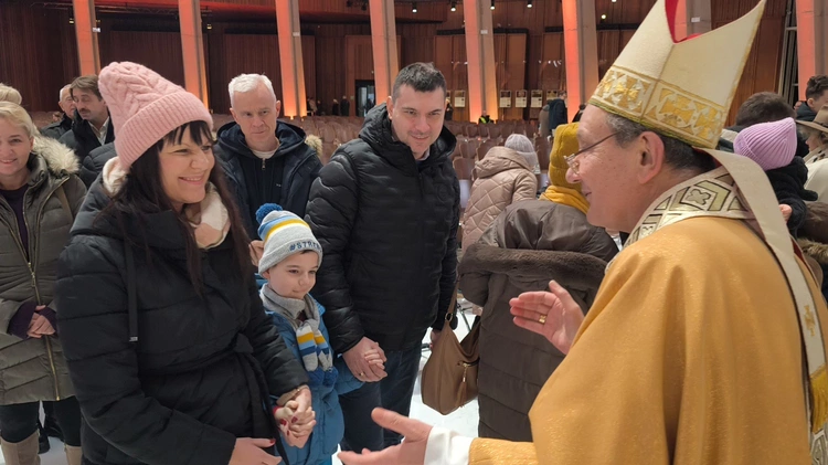 Błogosławieństwo jubilatów w Świątyni Opatrzności Bożej, cz. 1