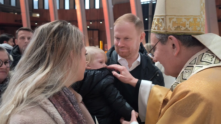 Błogosławieństwo jubilatów w Świątyni Opatrzności Bożej, cz. 2