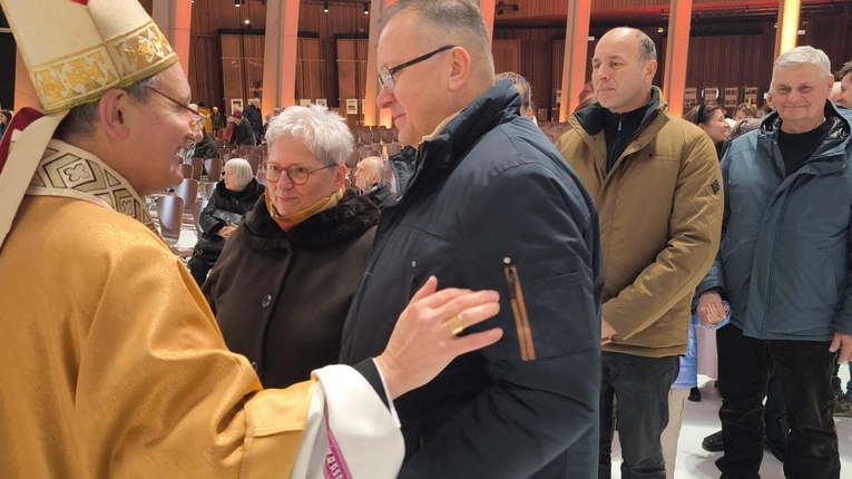 Błogosławieństwo jubilatów w Świątyni Opatrzności Bożej, cz. 2