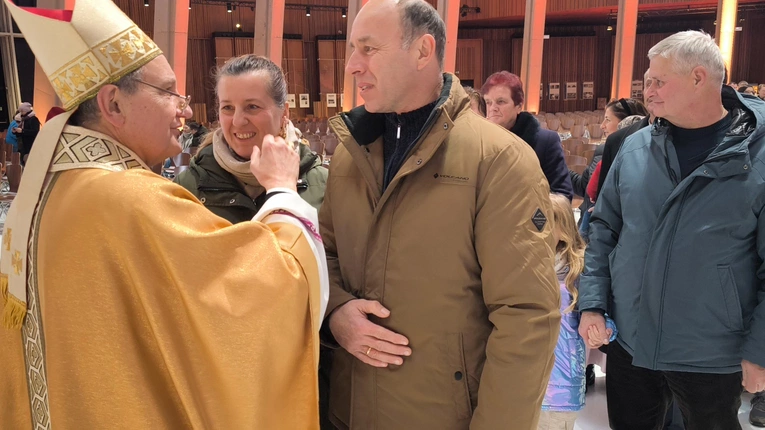 Błogosławieństwo jubilatów w Świątyni Opatrzności Bożej, cz. 2