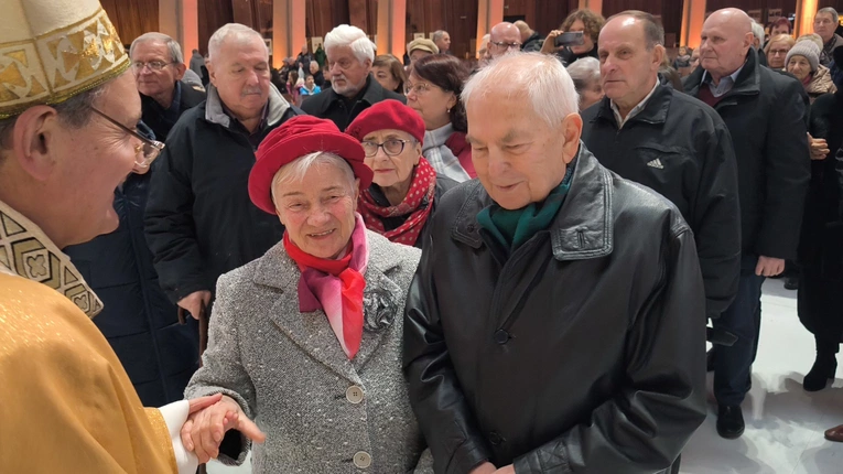 ​Błogosławieństwo jubilatów w Świątyni Opatrzności Bożej, cz. 4