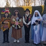Kolędnicy misyjni w Łąkcie