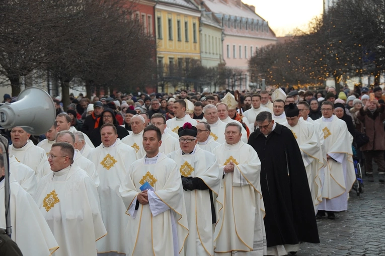 Rozpoczęcie Roku Jubileuszowego 2025 w archidiecezji wrocławskiej - cz. 2.