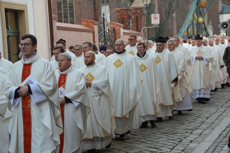Rozpoczęcie Roku Jubileuszowego 2025 w archidiecezji wrocławskiej - cz. 2.