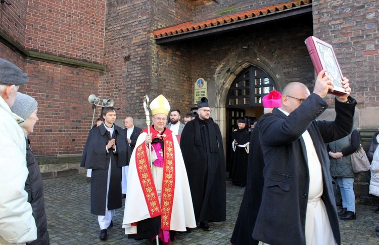 Rozpoczęcie Roku Jubileuszowego - procesja