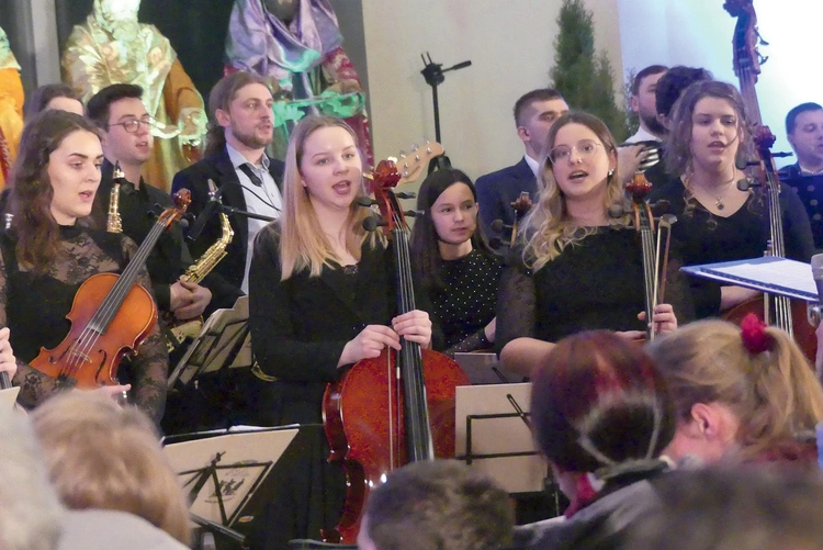 	Żywieccy muzycy podczas swojego tournée.