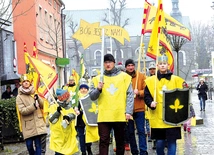 	Ubiegłoroczny przemarsz ulicami Gliwic.