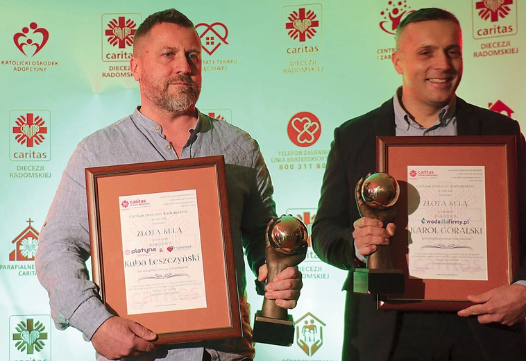 Złote Kule otrzymali Kuba Leszczyński i Karol Góralski.