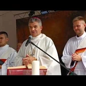 Rozpoczęcie Mszy św. - słowo bp Zielińskiego