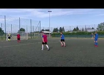 Mecz między drużyną z Jarzyc a drużyną księży